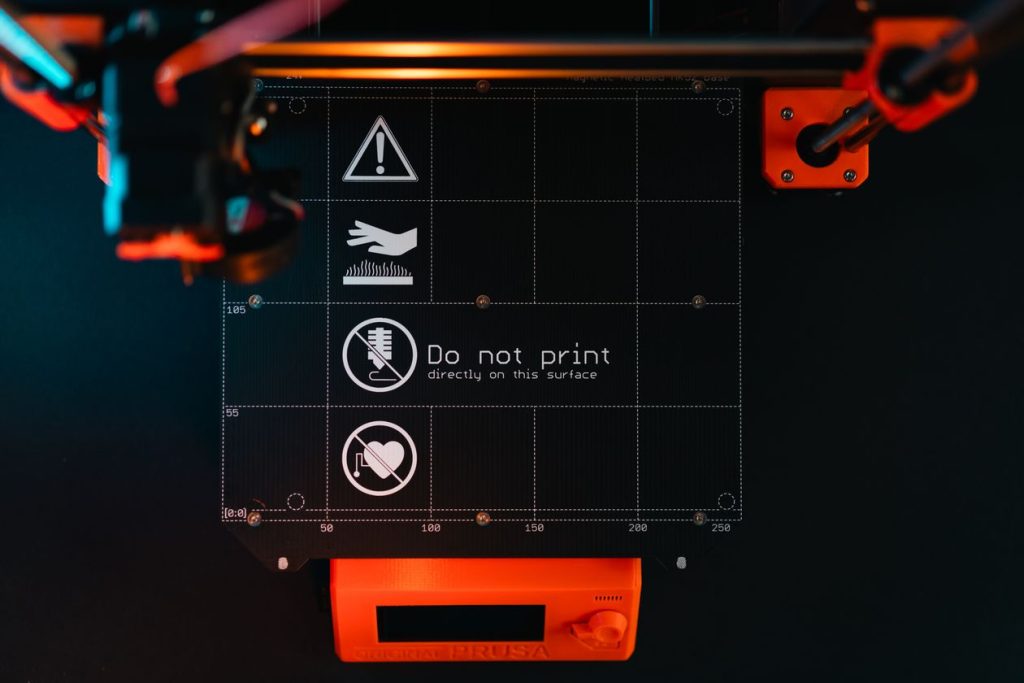 Płyta robocza stołu drukarki 3D